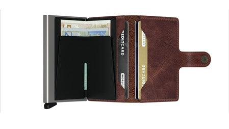 SECRID Portafoglio Miniwallet Vintage MV Unisex