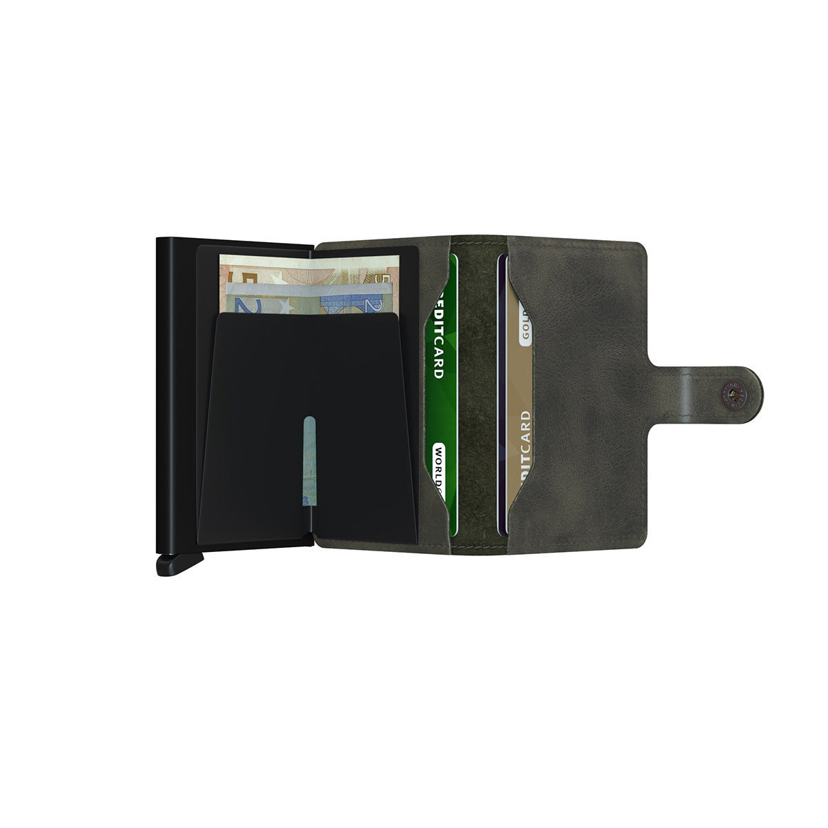 SECRID Portafoglio Miniwallet Vintage MV Unisex