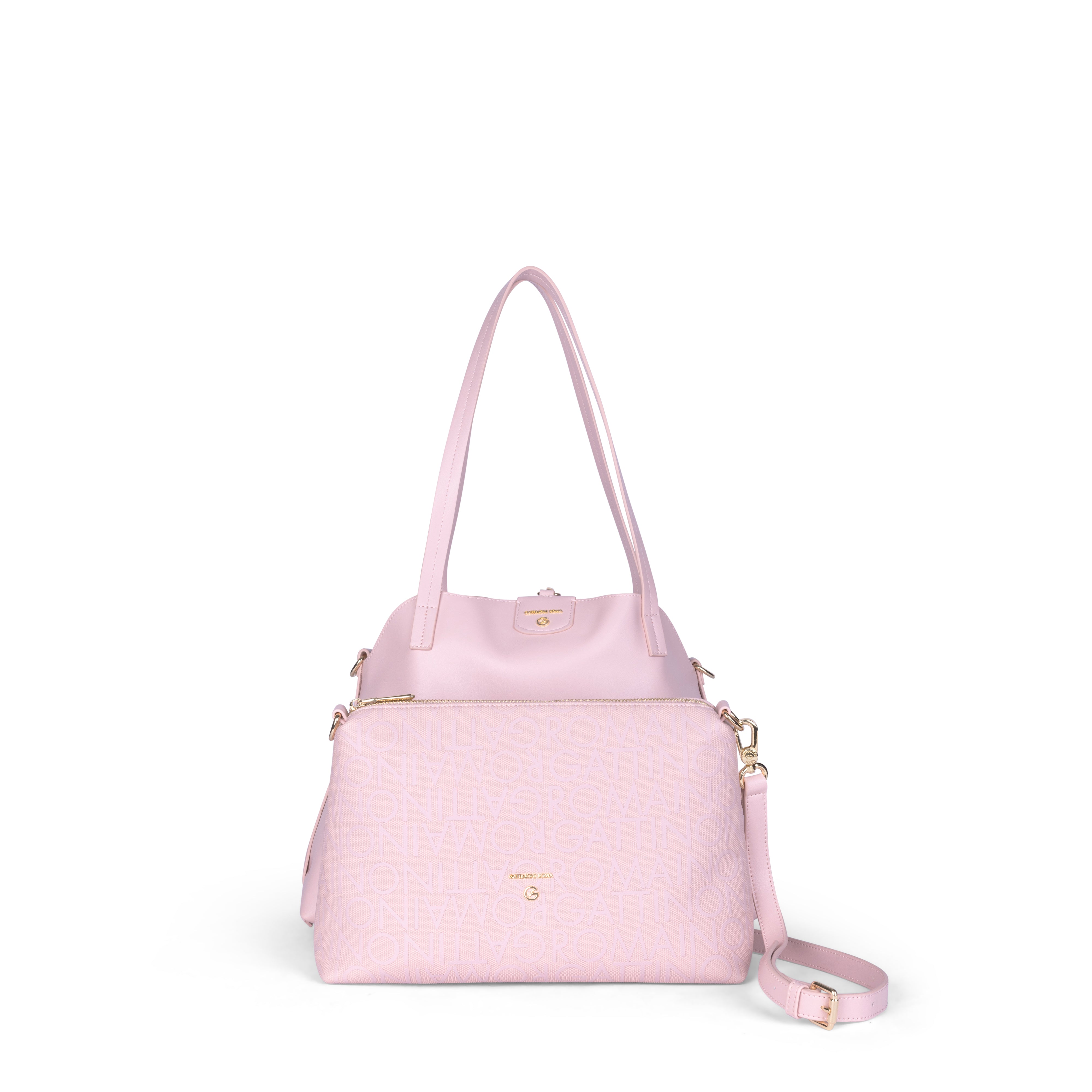 GATTINONI Borsa A Spalla Charlie Reversibile BEN4C8601WVP Donna