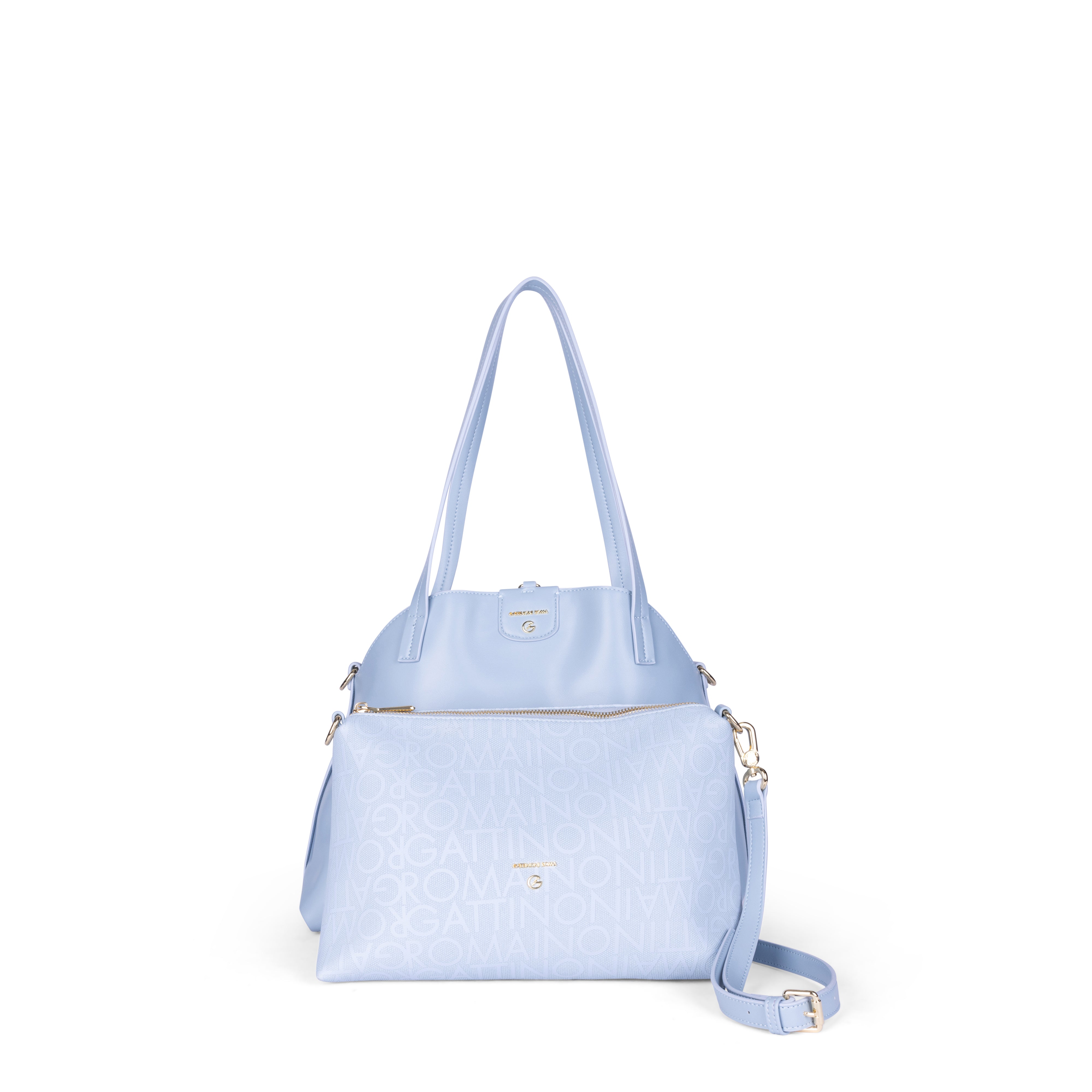 GATTINONI Borsa A Spalla Charlie Reversibile BEN4C8601WVP Donna