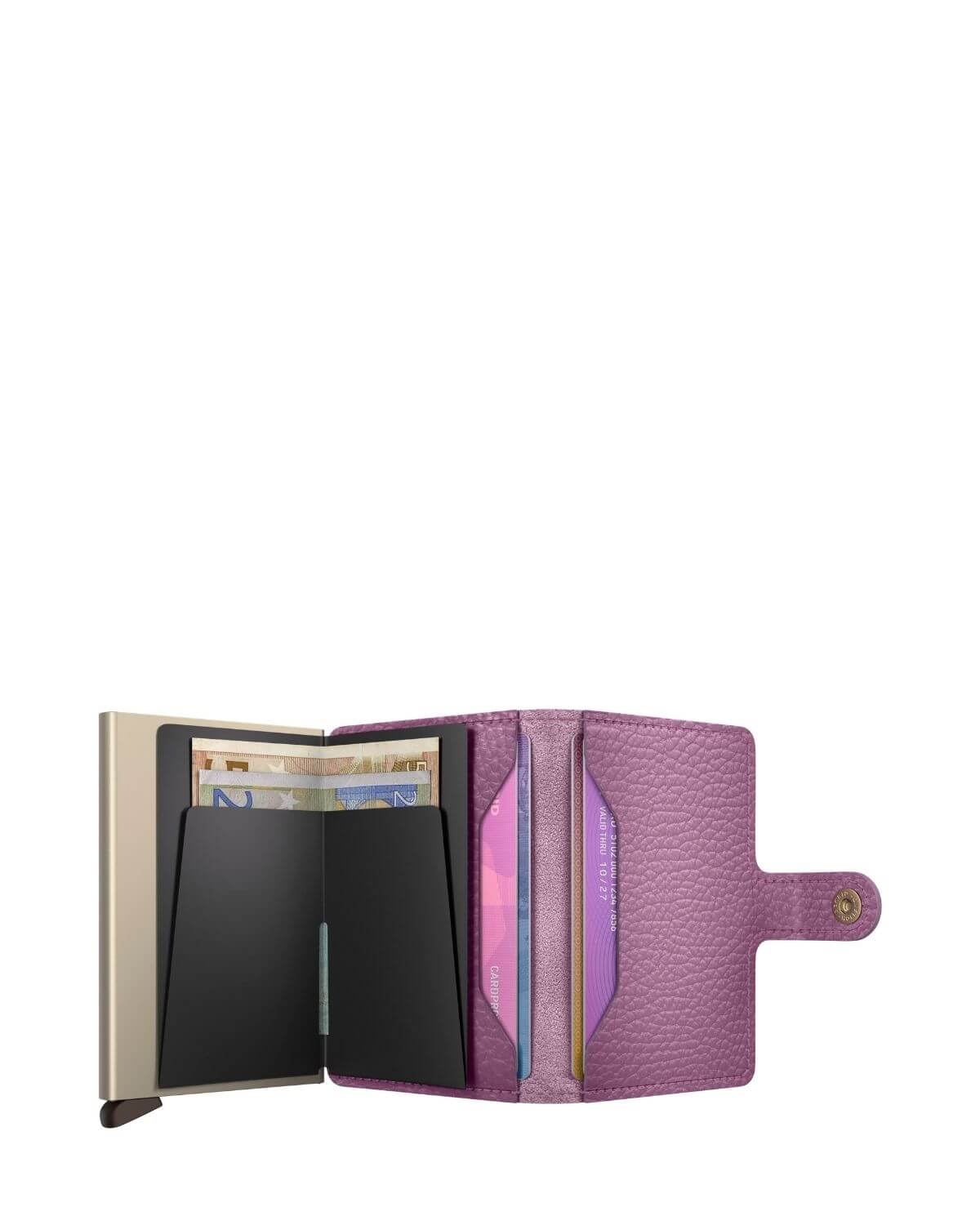 SECRID Portafoglio Miniwallet Pebble MPe Unisex
