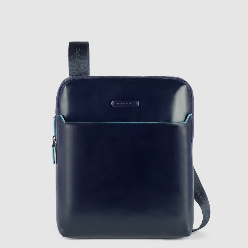 PIQUADRO Borsa Porta Ipad Expansible Blue Square CA5085B2