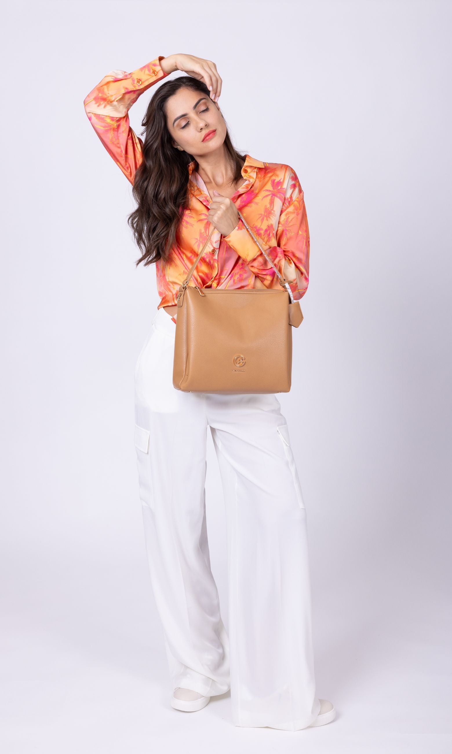 GATTINONI Borsa A Spalla Denise Soft Large BINDN8414WVW Donna