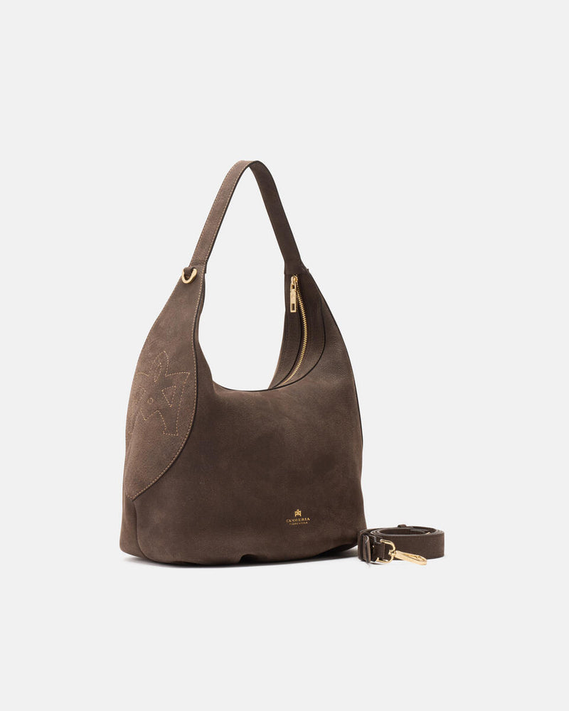 CUOIERIA FIORENTINA Borsa A Spalla Maxima Large Hobo B000006090082 Donna