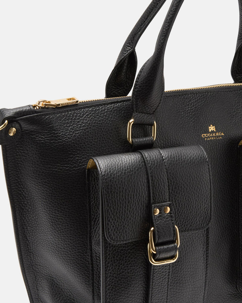 CUOIERIA FIORENTINA Borsa A Mano Blow Pocket Large Tote Bag B0005526PK230 Donna