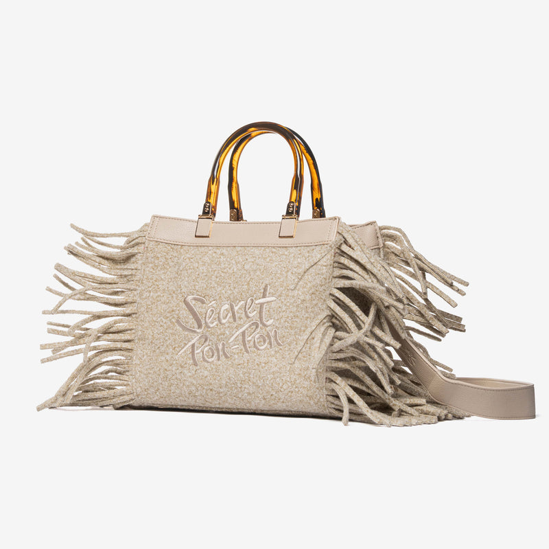 SECRET PON-PON Borsa A Mano Jacqueline Tote Small  Donna