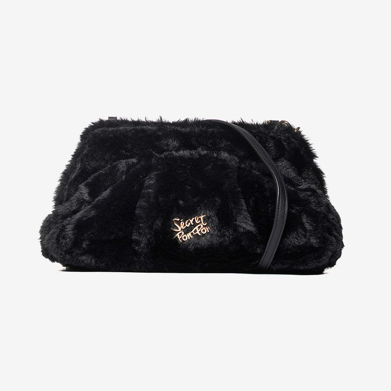 SECRET PON-PON Pochette Margaret  Fur Clutch M Donna