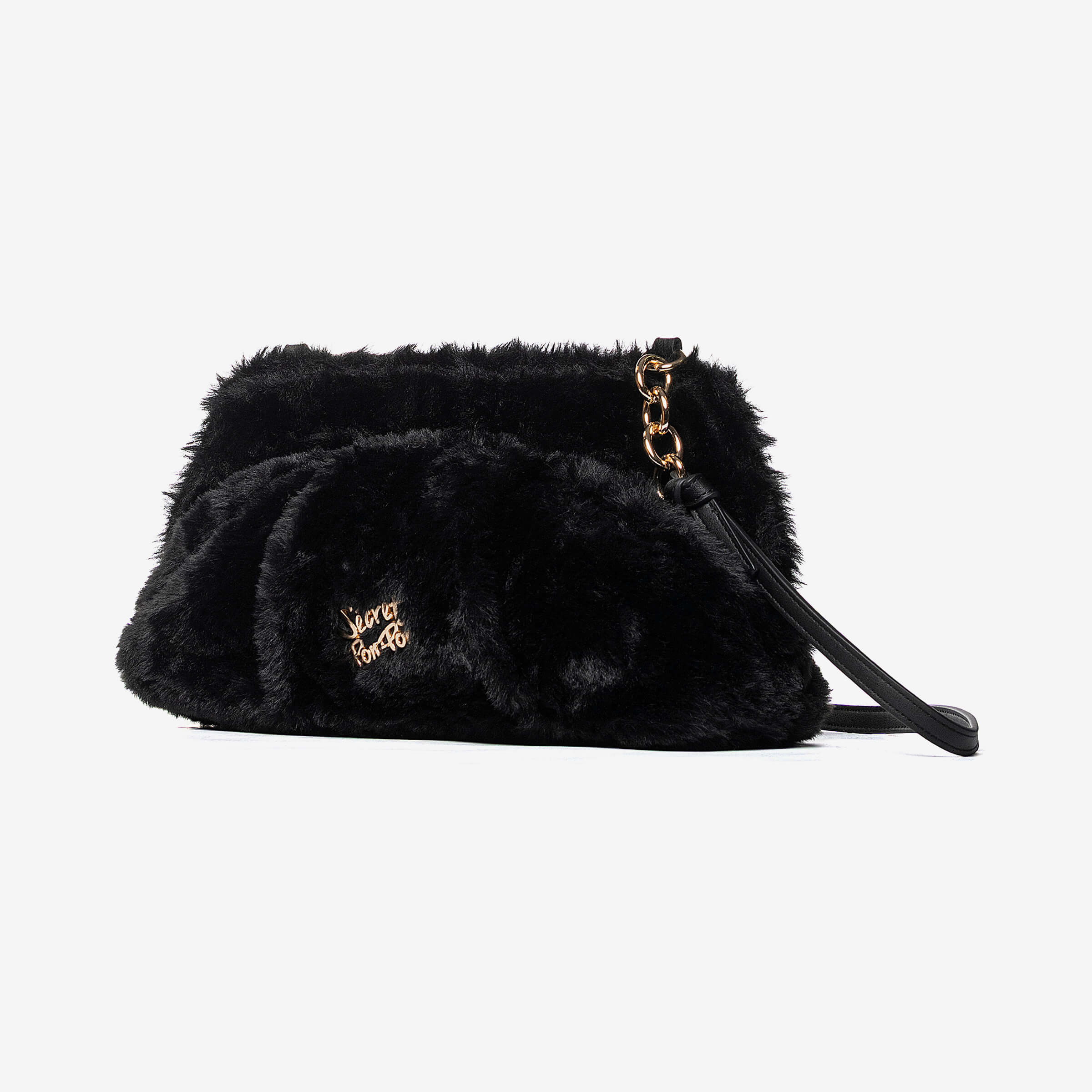 SECRET PON-PON Pochette Margaret  Fur Clutch M Donna