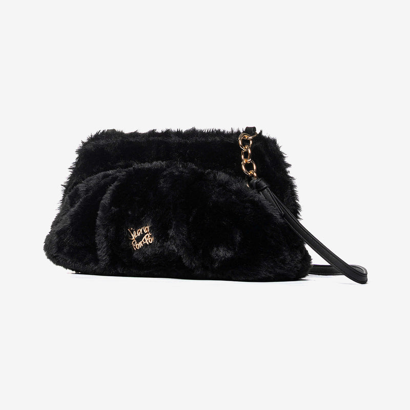 SECRET PON-PON Pochette Margaret  Fur Clutch M Donna