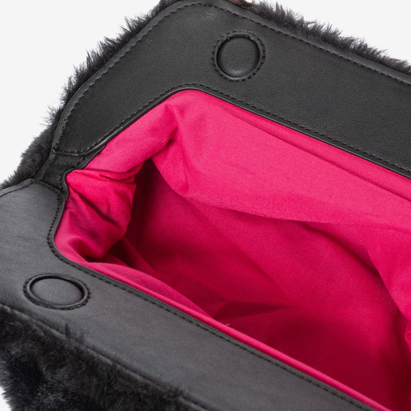 SECRET PON-PON Pochette Margaret  Fur Clutch M Donna