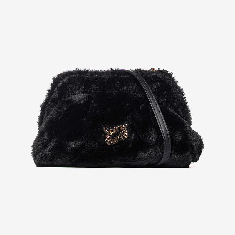 SECRET PON-PON Pochette Margaret Fur Clutch S Donna