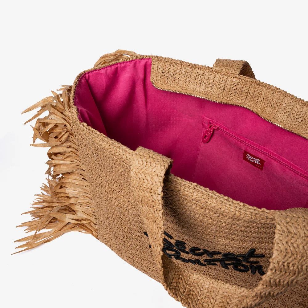 SECRET PON-PON Borsa A Mano Stephanie L Straw Donna