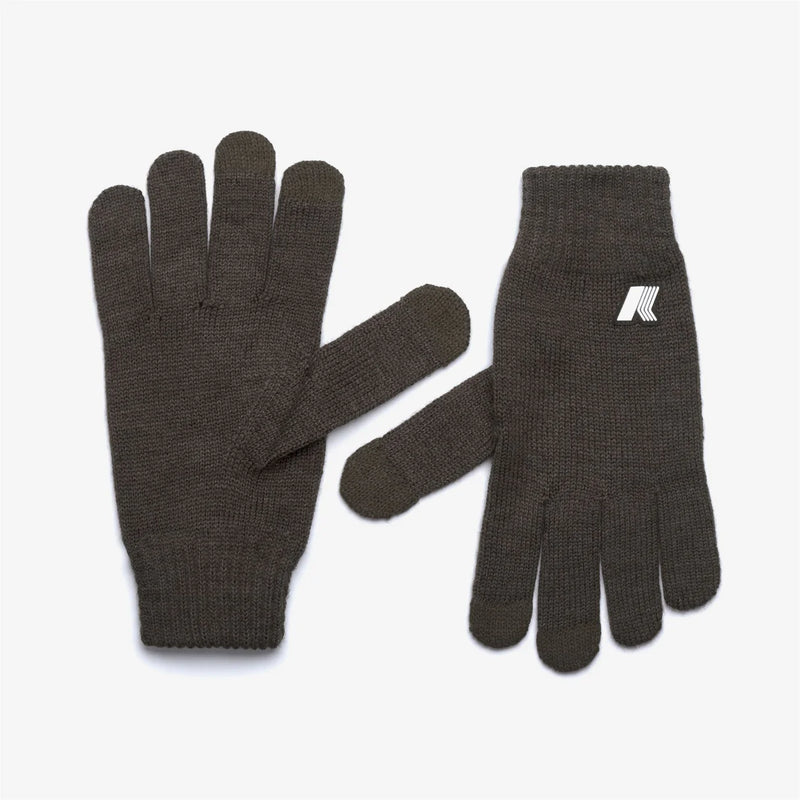 K-WAY Guanti Alfred Cardigan Stitch Wool K61335W Unisex