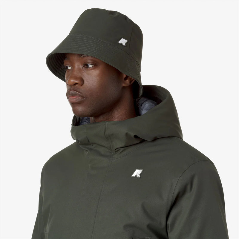 K-WAY Cappello Pascalle Twill Marmotta K8124YW Unisex